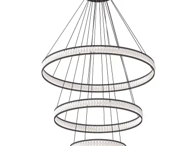 Forster Three Tier Chandelier By Eurofase 3D model