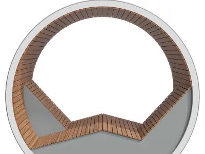 gazebo kaliforniia 3D model