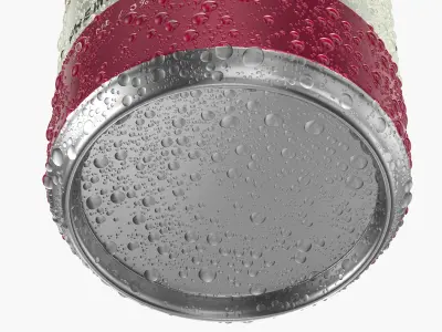  Sleek Beer Can With Droplets 300ml 