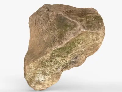 Photorealistic 3D scan of 22 different rock stones 3D Model Pack