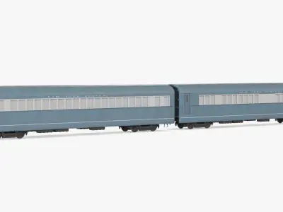  NYC Mercury Streamlined Coach Car 