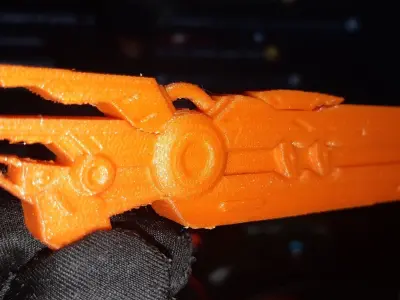 sci-fi Gun stl - ZebaxtianVR 3D print model