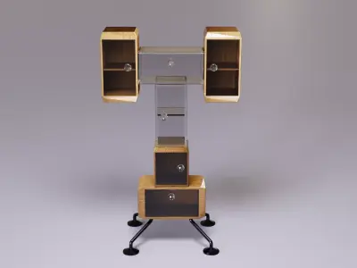 T Book console 3D model