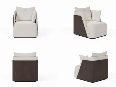 Bentley Armchair 3D model