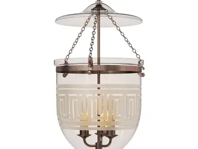 Hector Finch Temple Light Greek Key Model I 3D model