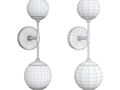 Mitzi Remi Wall Sconce Low-poly 3D model