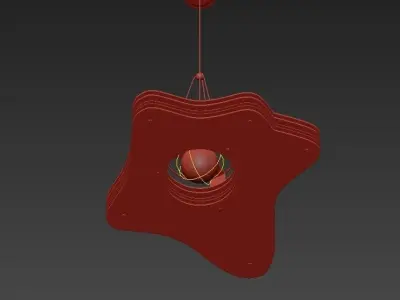 LAMP CLOUD H1 DESIGN TOYO ITO FOR ROTALIANA 3D model