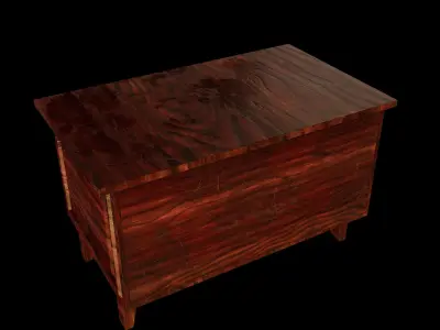 bedside table ussr Free 3D model