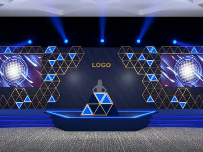 Stage Design 3D model