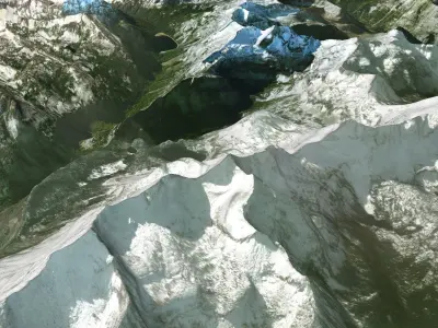 Trapper Mountain 3D model