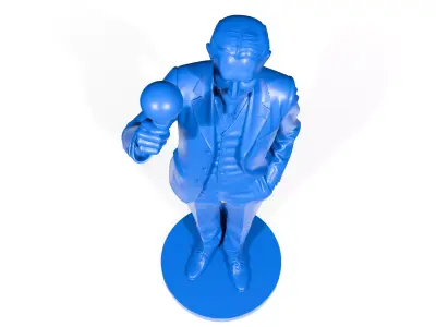 Nikola Tesla 3D print model