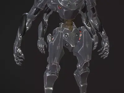 Ultron fanart Low-poly 3D model