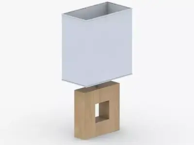 1398 - Table Lamp Low-poly 3D model