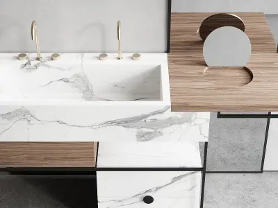 Italgraniti ACQUA A Set 1 3D model