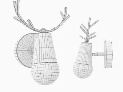 Hasscloe Wall Light 3D model