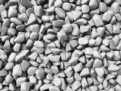 Gravel splinter decor Big kit n1 3D model