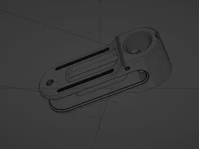 Abstract SciFi Hard Surface 2 3D model