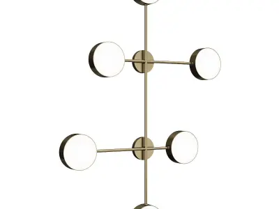 MINCHEN SCONCE Low-poly 3D model