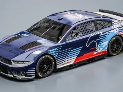 NASCAR Ford Mustang Dark Horse 2025 