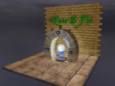 game portal Free 3D model