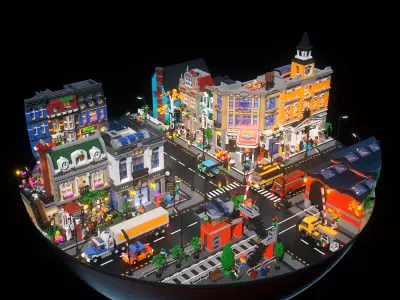 LEGO City 3D model
