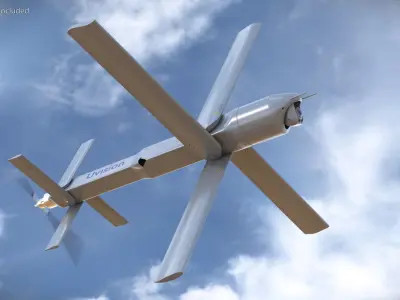  Hero 120SF Drone Launch System with UAV in Flight 