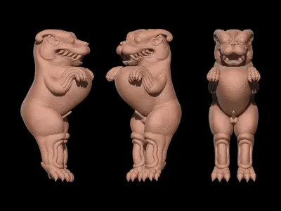 Yali  3D printable model 3D print model