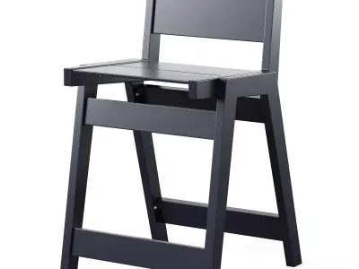 Alfresco Counter Table and Counter Stool by Loll designs 3D model