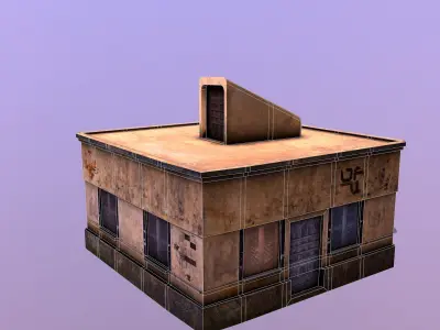 House v2 Low-poly 3D model