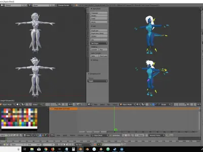 Acheron Series Favorites Nude 3D Model Pack