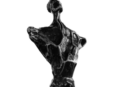 Academy Award Oscar Statue - Home decor 3D model