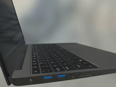 Laptop Windows 3D model