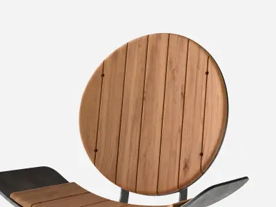 TORD BOONTJE ROTATING SEAT AND COLLECTION 3D model