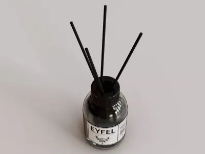 Eyfel Perfume Reed Diffuser Melek Angel Low-poly 3D model