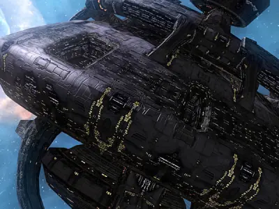 3DRT - Norad Space Station - Avantix Low-poly 3D model