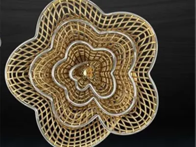 Gold Ring For Ladies 3D file for 3D Printing 3D print model