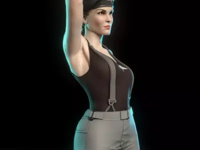 Dizzy Flores - 3D printing 3D print model