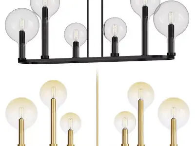 Maytoni Status Pendant Lamp 3D model