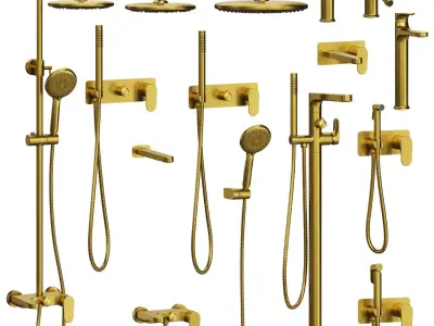 Boheme Spectre Faucet set 3D model