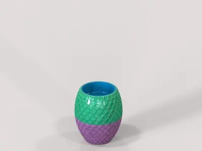 Vase With Hidden Cat Litter Box 3D print model