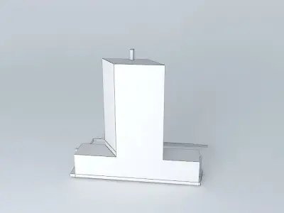 Reshuffle skyscraper Free 3D model