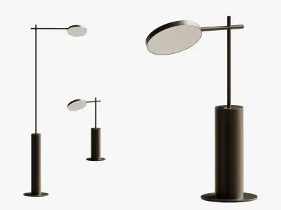 Table lamp and floor lamp Rafaela Robin 3D model