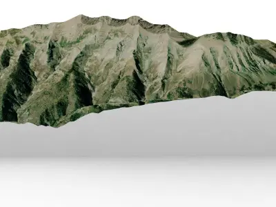 Mount Nebo 3D model