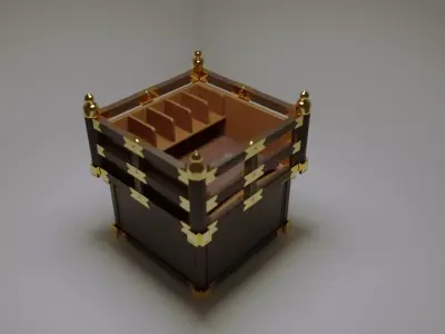 Podium from Spirited Away Free 3D model