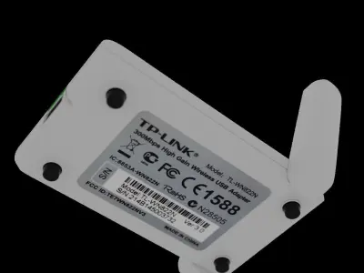 TP-Link TL-WN822N 300Mbps High Gain Wireless USB Adapter 3D model