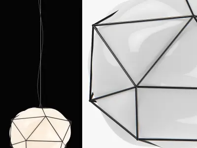 799020 Erbareo Lightstar Chandelier 3D model