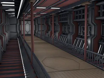 Sci Fi Scene  3D model