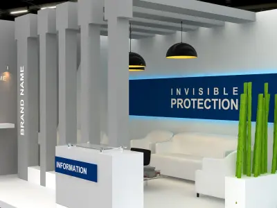 exhibition 3D model
