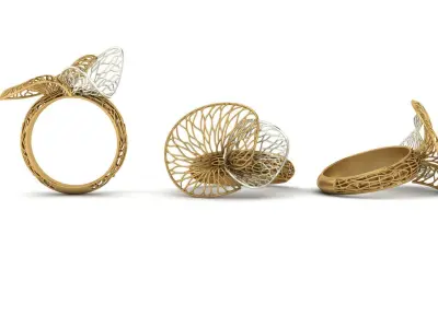 Fusion Ring 3D print model 9