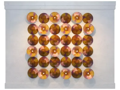 NON LA - WALL ART Low-poly 3D model